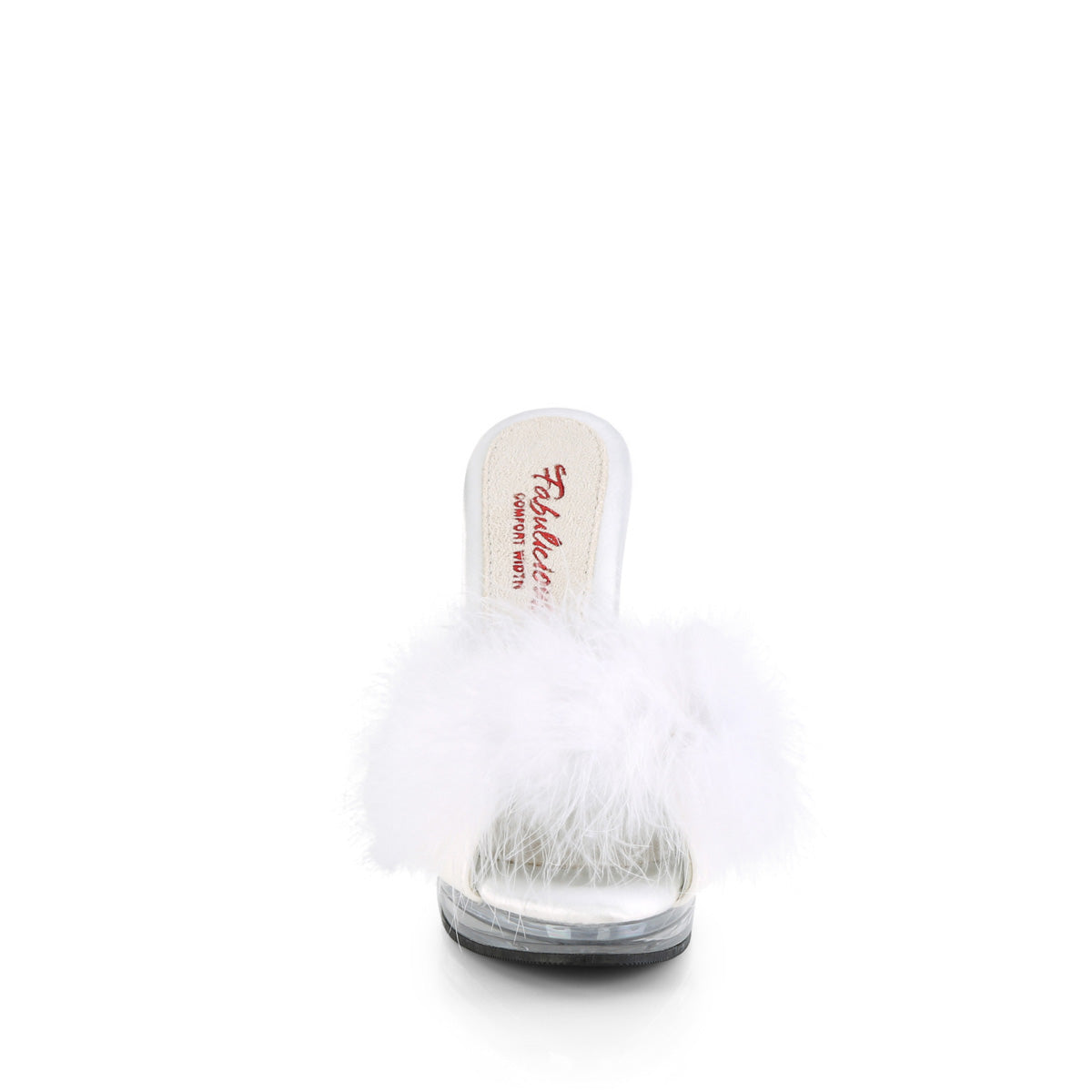 Fabulicious Sandalias GLORY-501F-8 WHT Faux de piel de piel / CLR