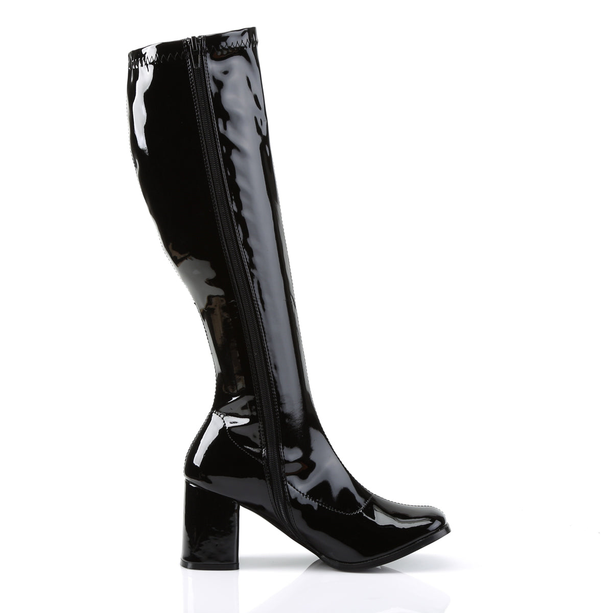 Funtasma Botas de mujer Gogo-300 BLK STR PAT
