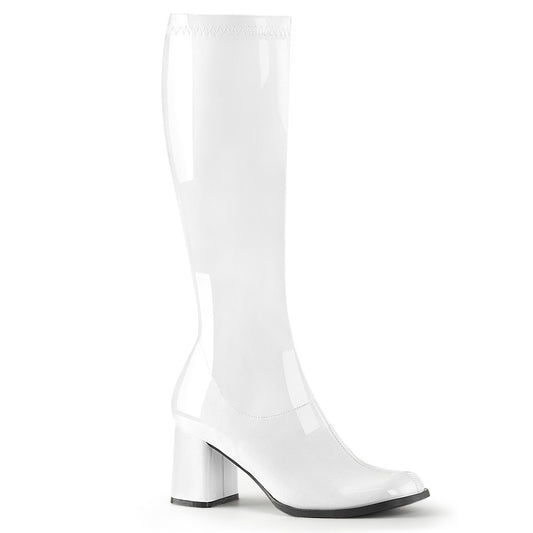 Funtasma Botas de mujer Gogo-300 WHT STR PAT