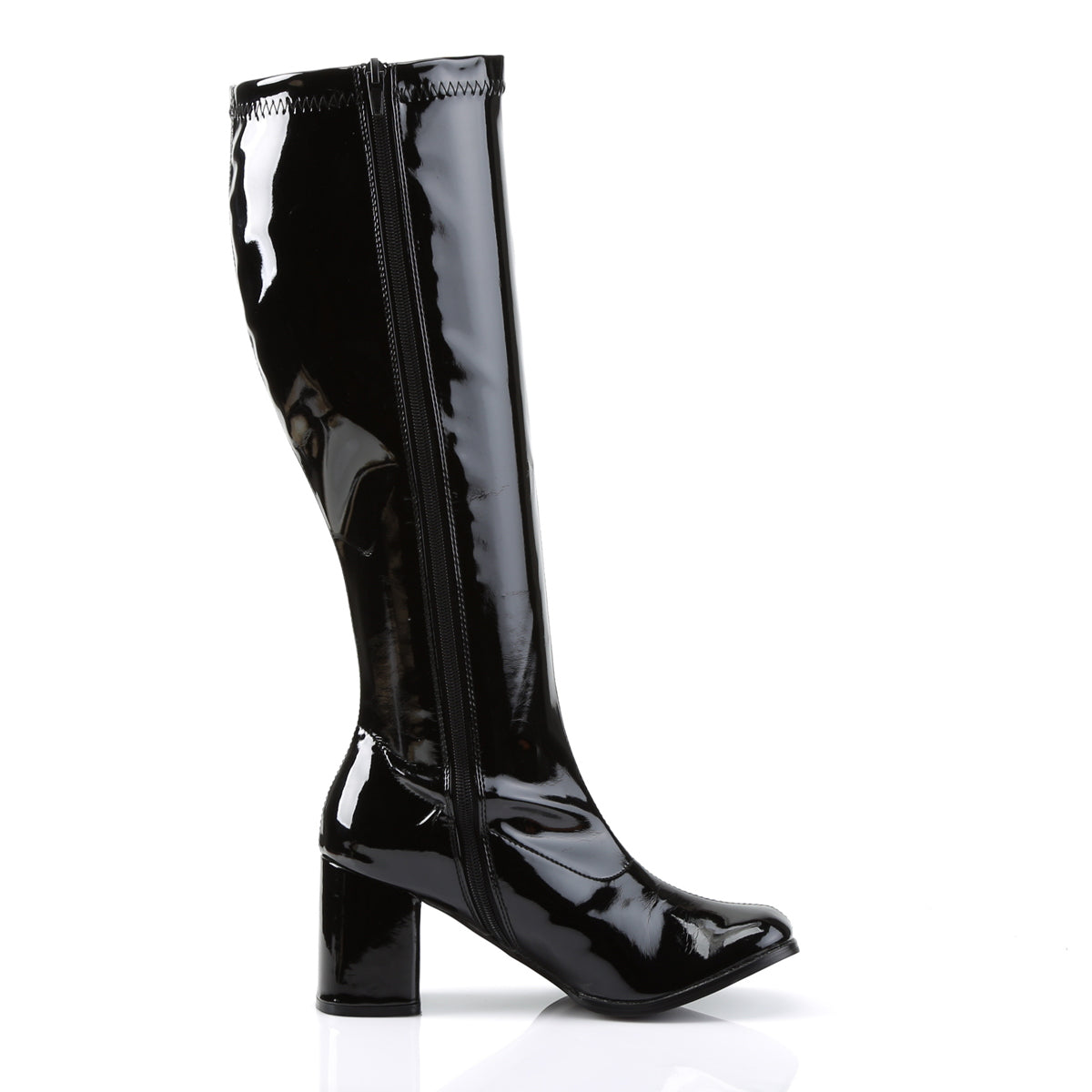Funtasma Botas de mujer Gogo-300WC BLK STR PAT