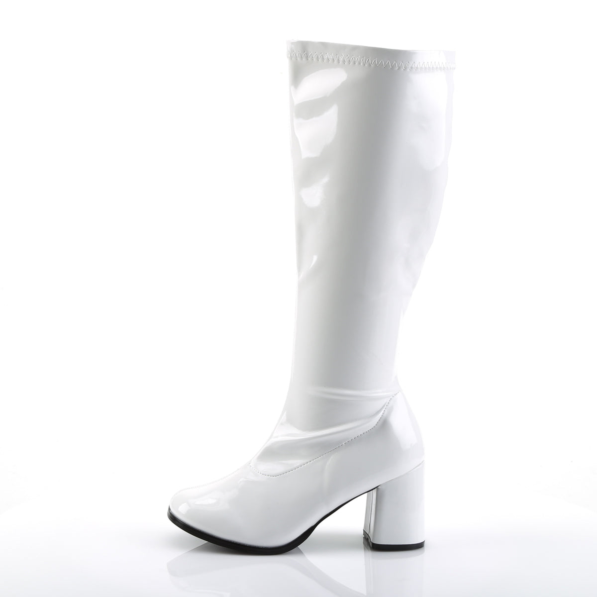 Funtasma Botas de mujer Gogo-300x Wht Str Pat
