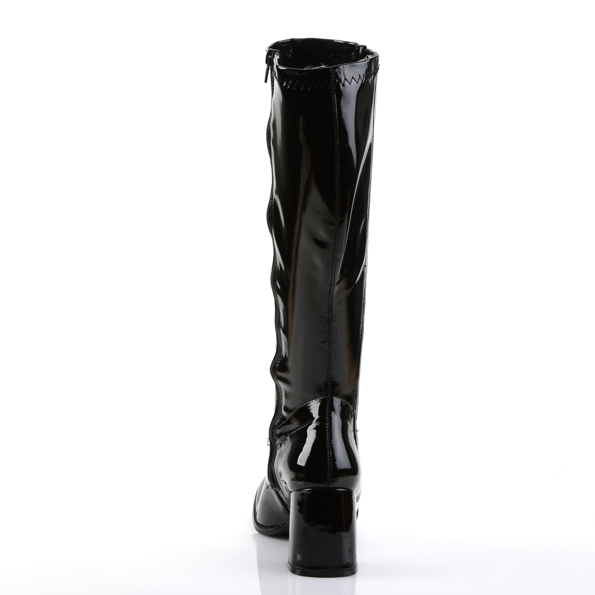 Funtasma Botas de mujer Gogo-303 BLK STR PAT-CLR TPU