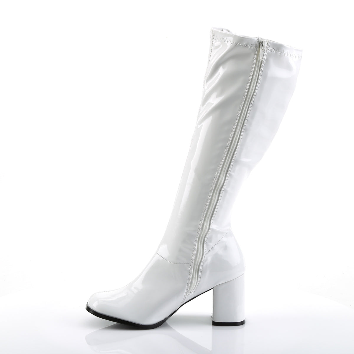 Funtasma Botas de mujer Gogo-303 WHT STR PAT-CLR TPU