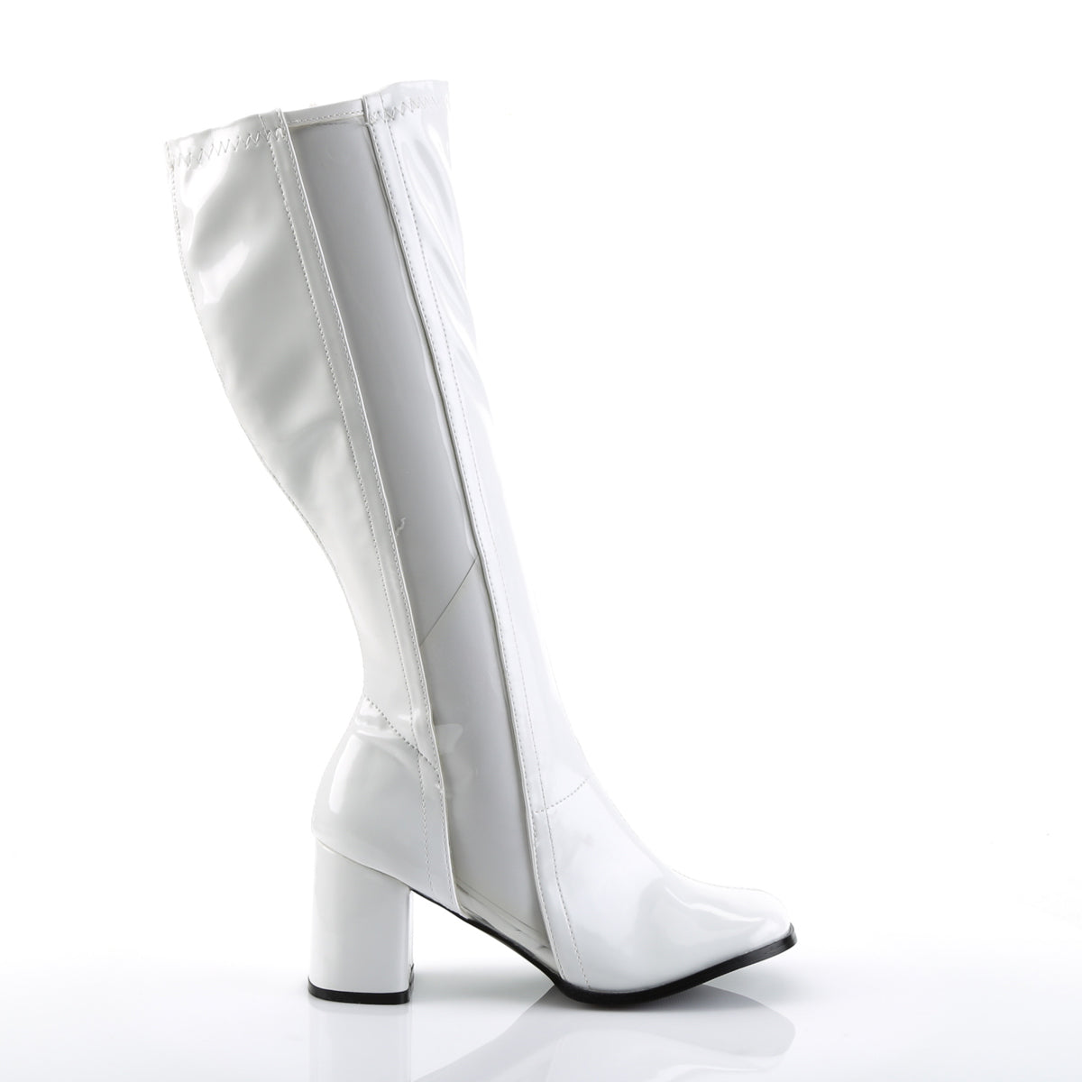 Funtasma Botas de mujer Gogo-303 WHT STR PAT-CLR TPU