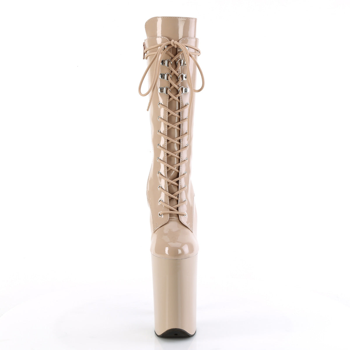 Pleaser Botines INFINITY-1050 Nude Pat/Nude