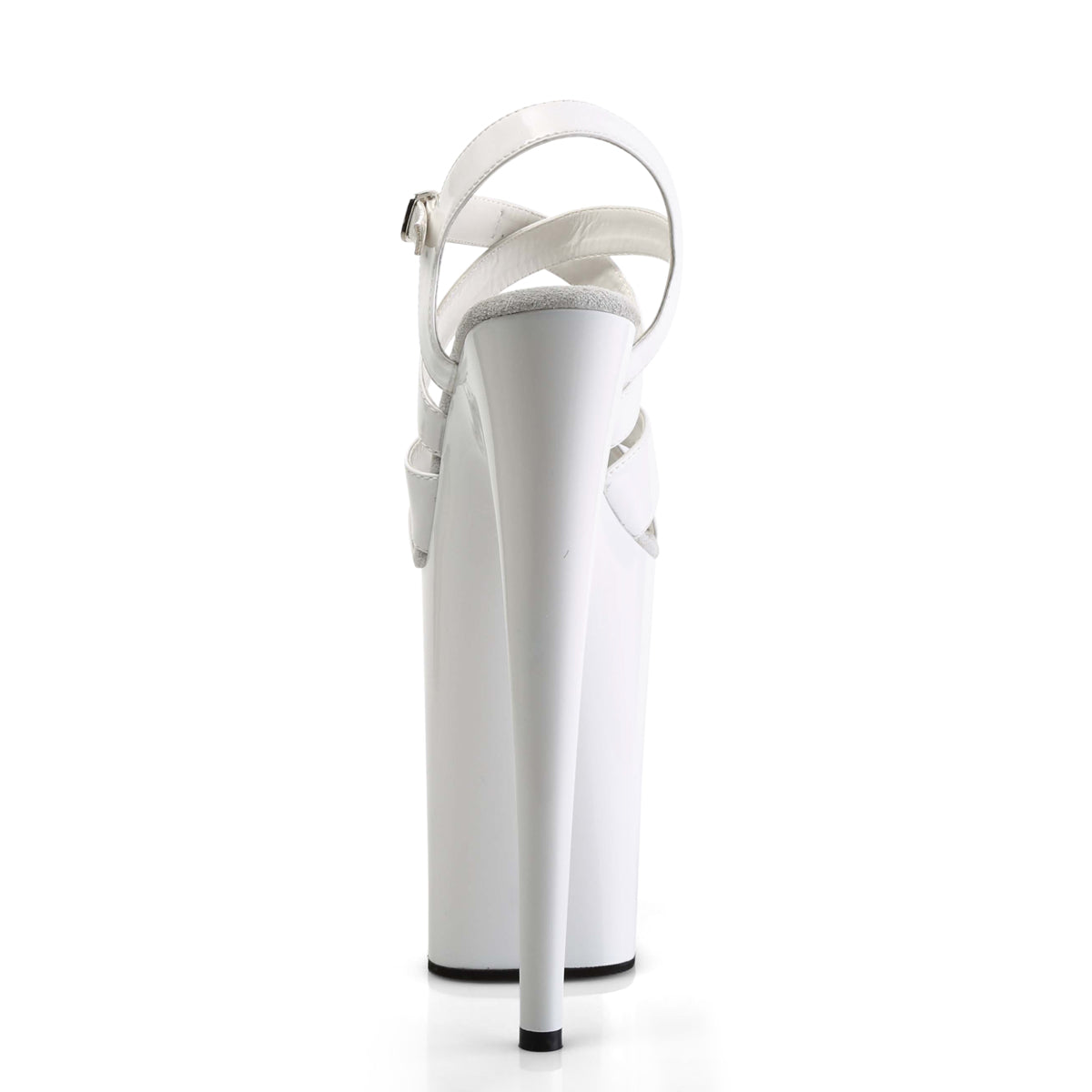 Pleaser Sandalias para mujer INFINITY-997 wht pat pat / wht