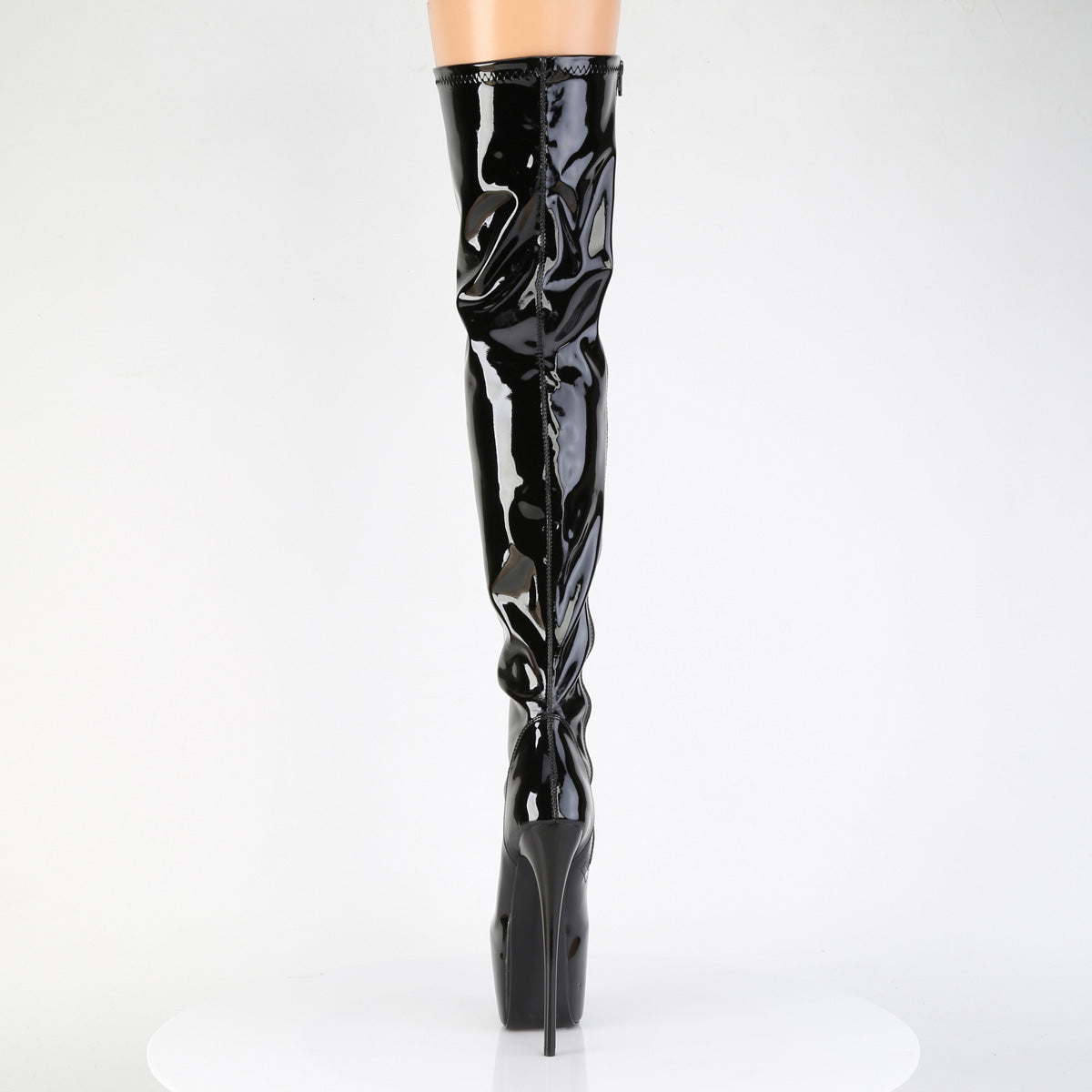 Pleaser Women's Platform Shoes JUBILANT-3000 Blk Str. Pat