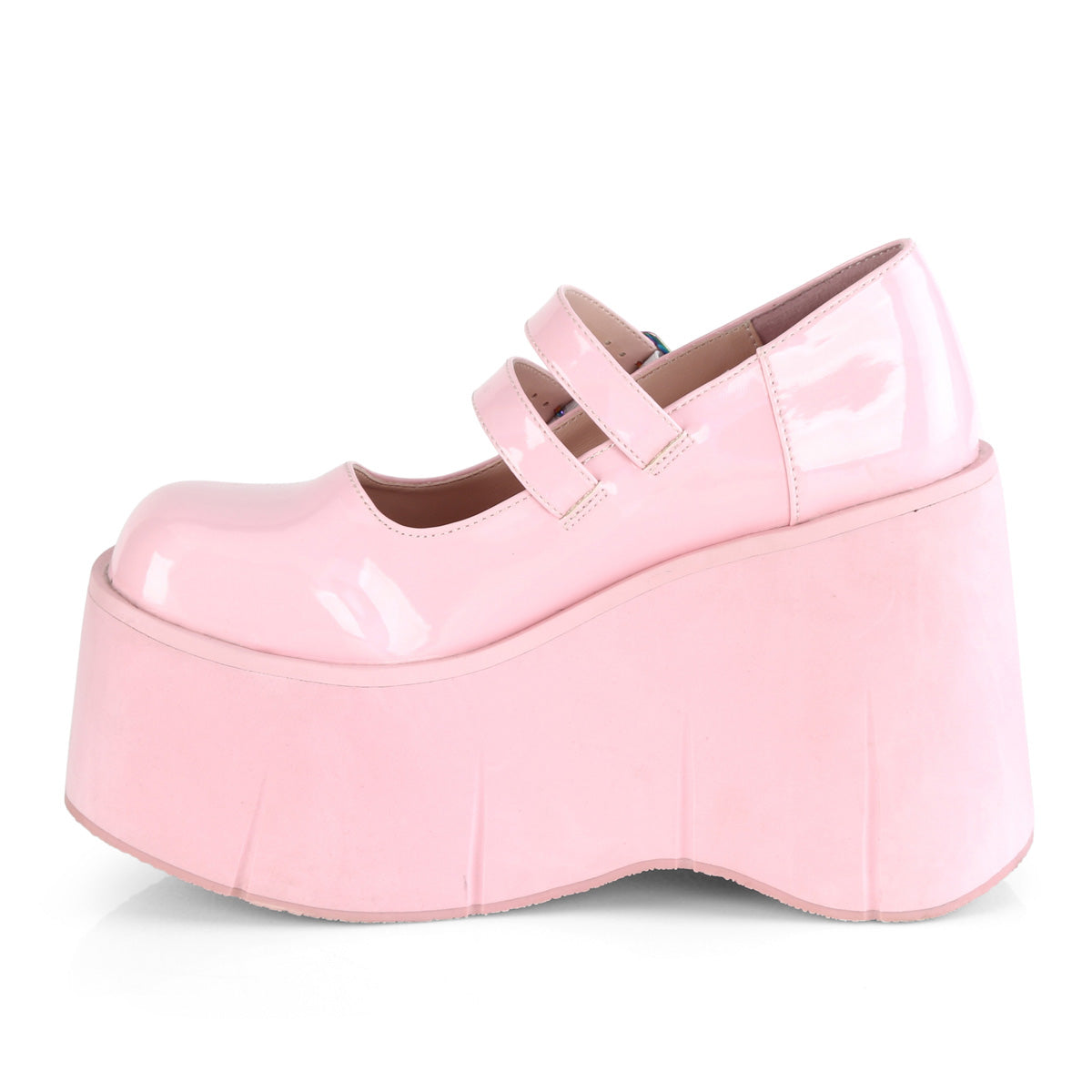 DemoniaCult Zapatillas KERA-08 B. holograma rosa