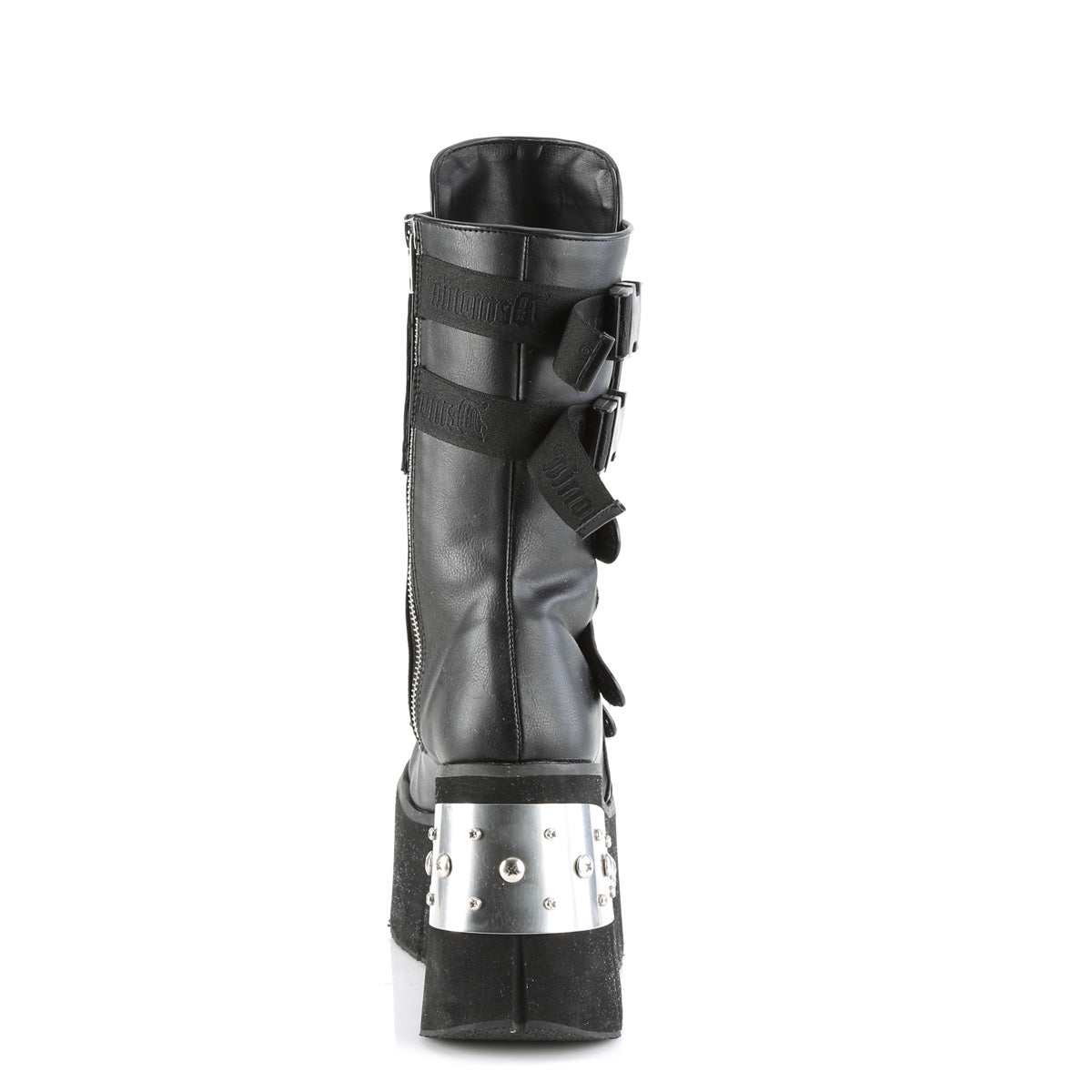 DemoniaCult Botas KERA-108 cuero vegano blk