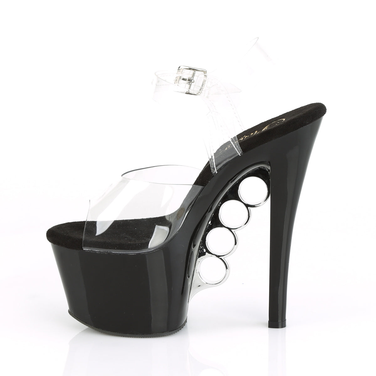 Pleaser Sandalias para mujer KNUCKS-708 clr / blk