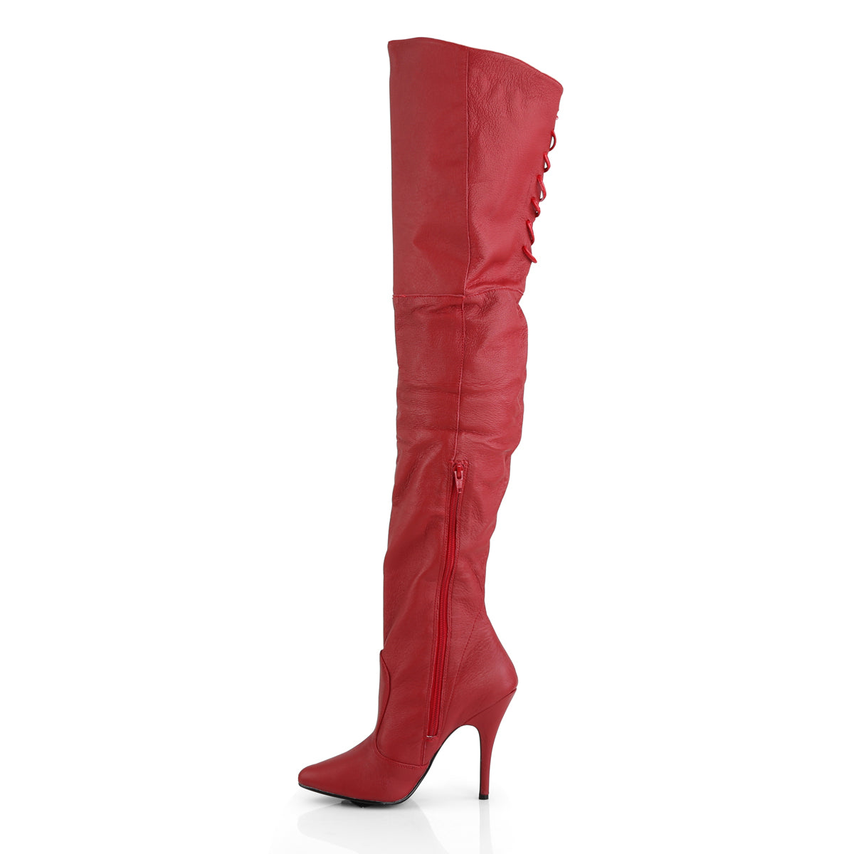 Pleaser Botas de mujer LEGEND-8899 cuero rojo (P)