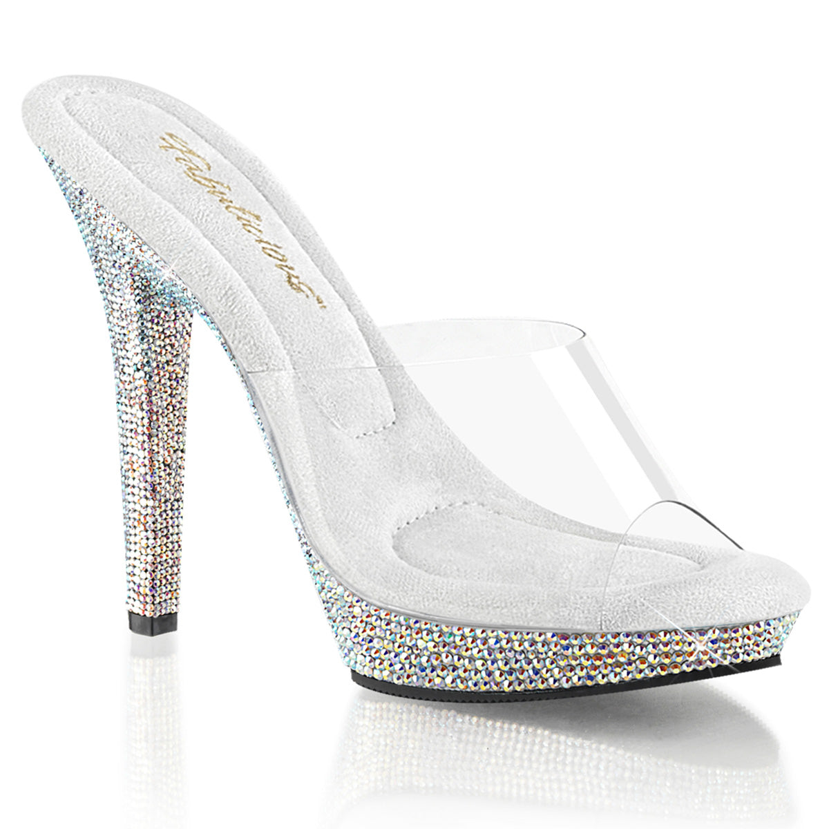 Fabulicious Sandalias para mujer LIP-101dm CLR / SLV MULTI RS