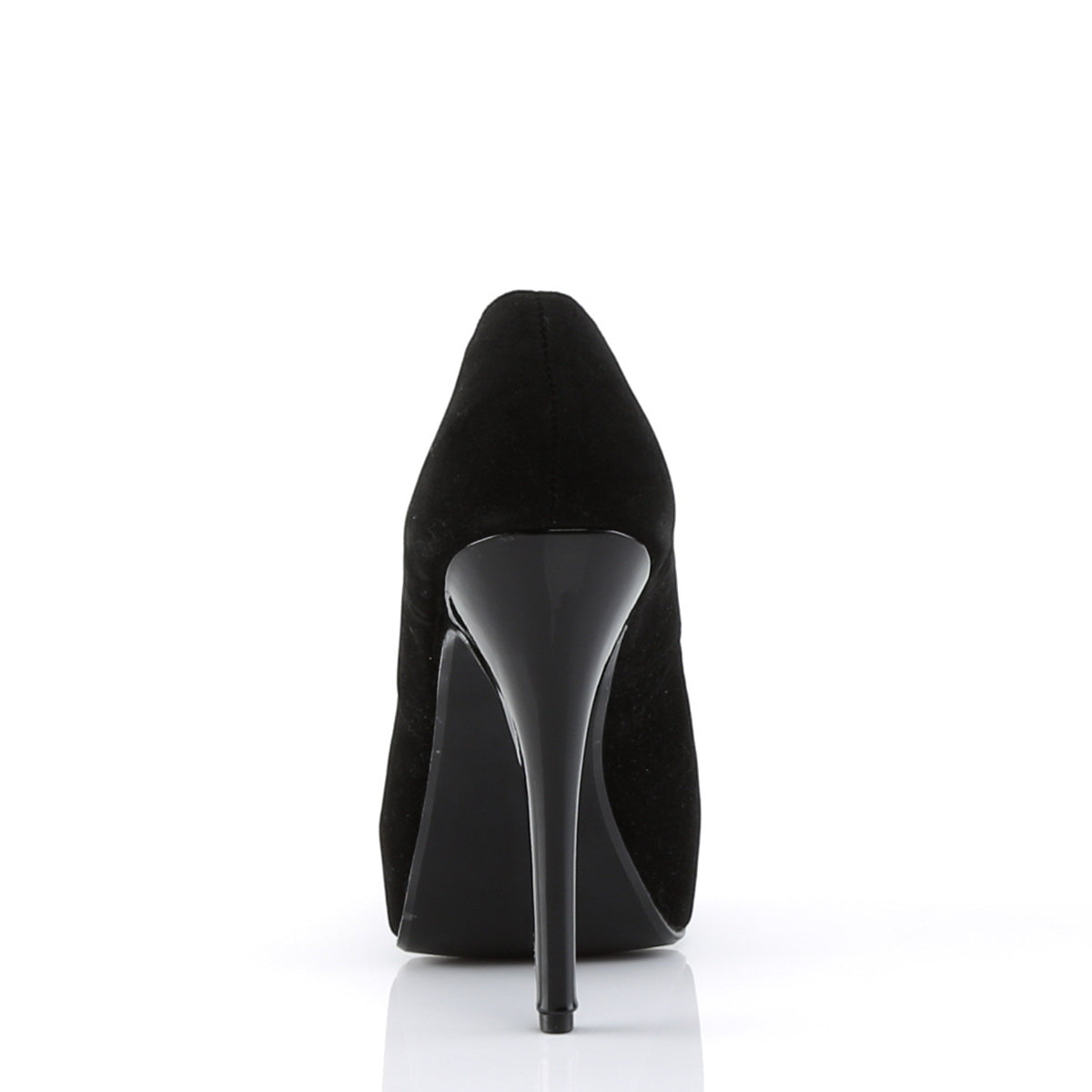 Pin Up Couture Bombas para mujer LOLITA-10 BLK SUEDE PU