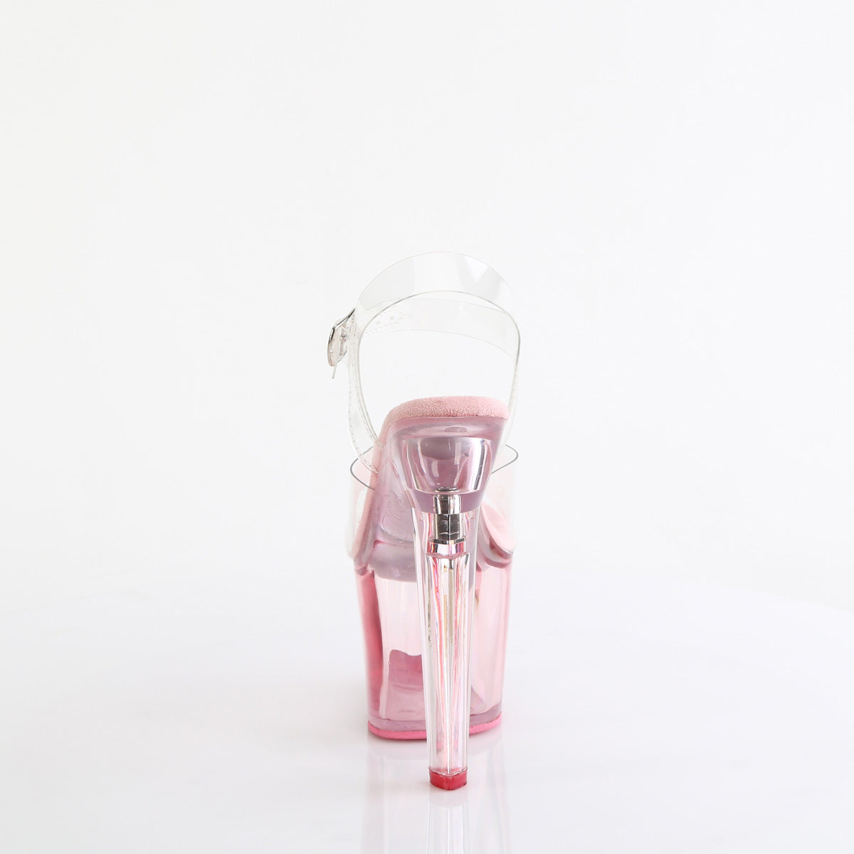 Pleaser LOVESICK-708t clr/b. Rosa teñido