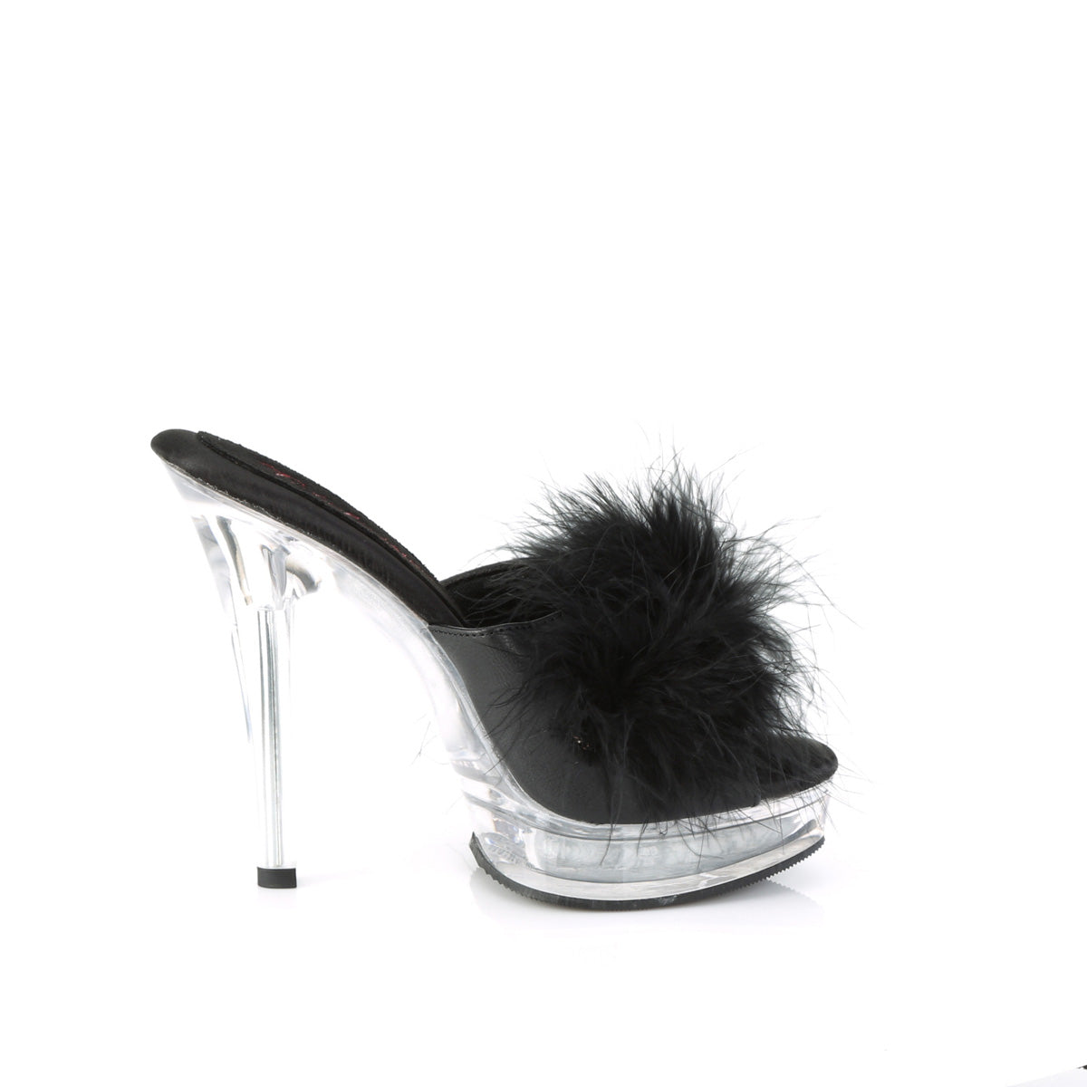 Fabulicious Sandalias MAJESTY-501F-8 BLK Faux de piel de piel / CLR