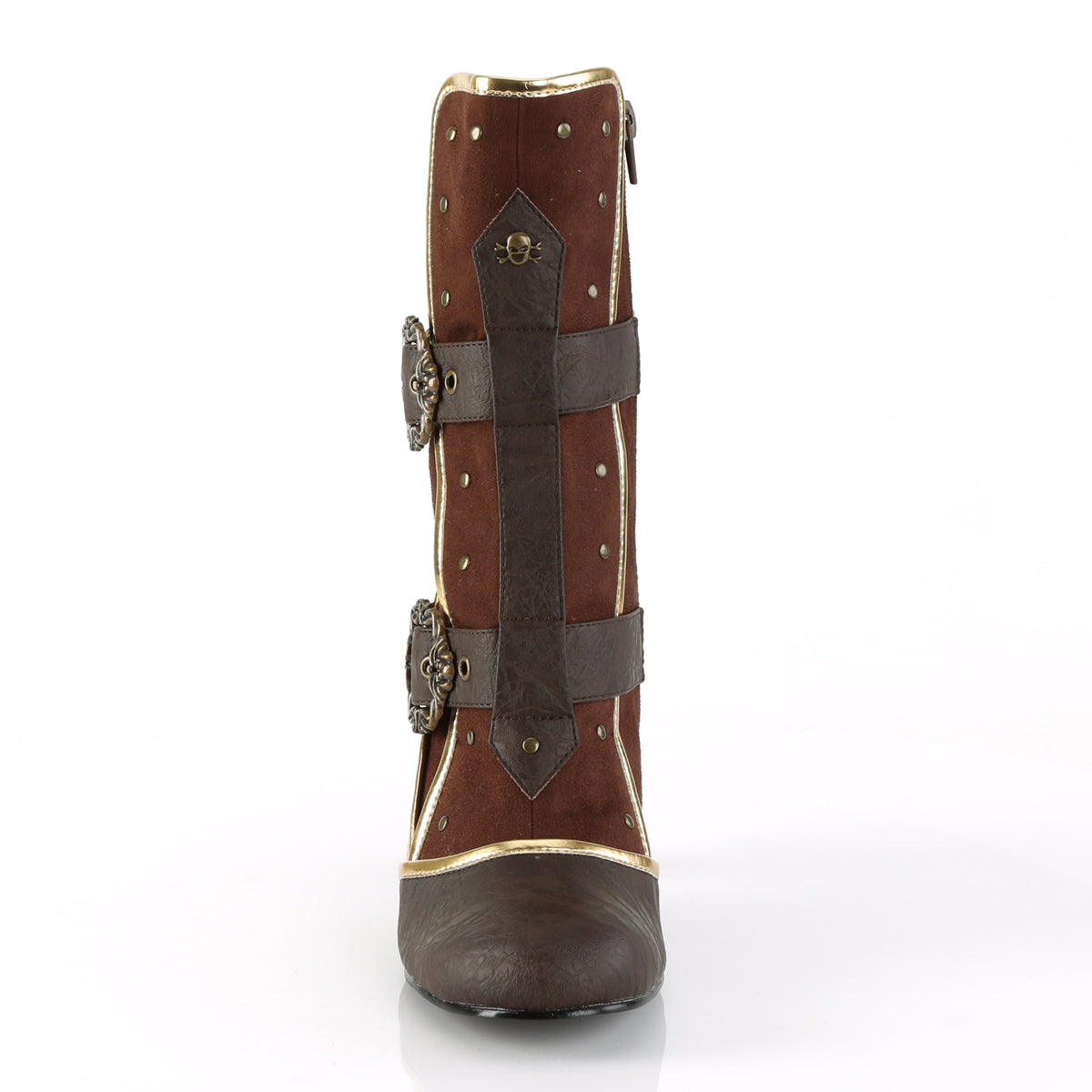 Funtasma Botas de mujer MATEY-205 Microfibra de PU angustiada marrón