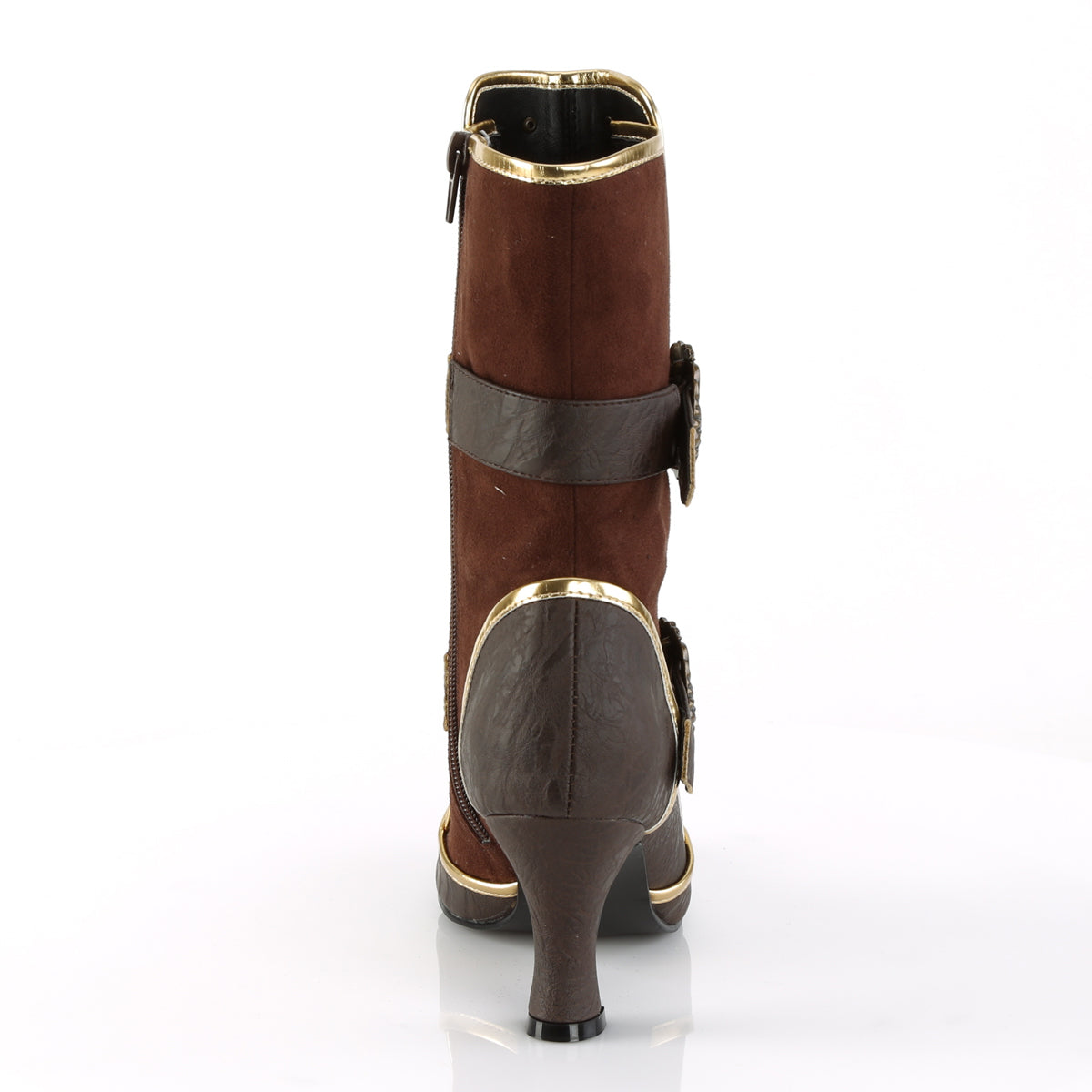 Funtasma Botas de mujer MATEY-205 Microfibra de PU angustiada marrón