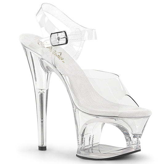 Pleaser Sandalias para mujer MOON-708 clr / clr