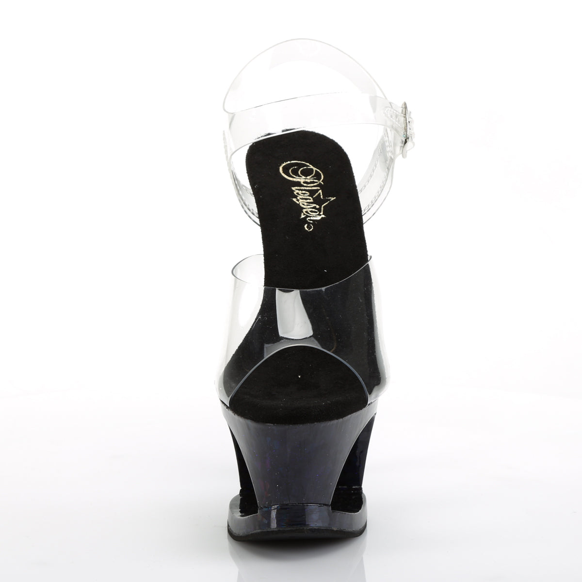 Pleaser Sandalias para mujer MOON-708HSP Color / Midnight Blue Hologram