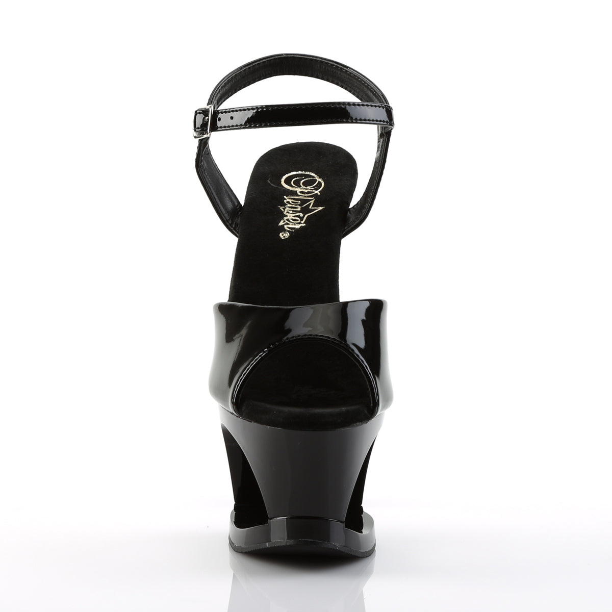 Pleaser Sandalias para mujer MOON-709 blk / blk