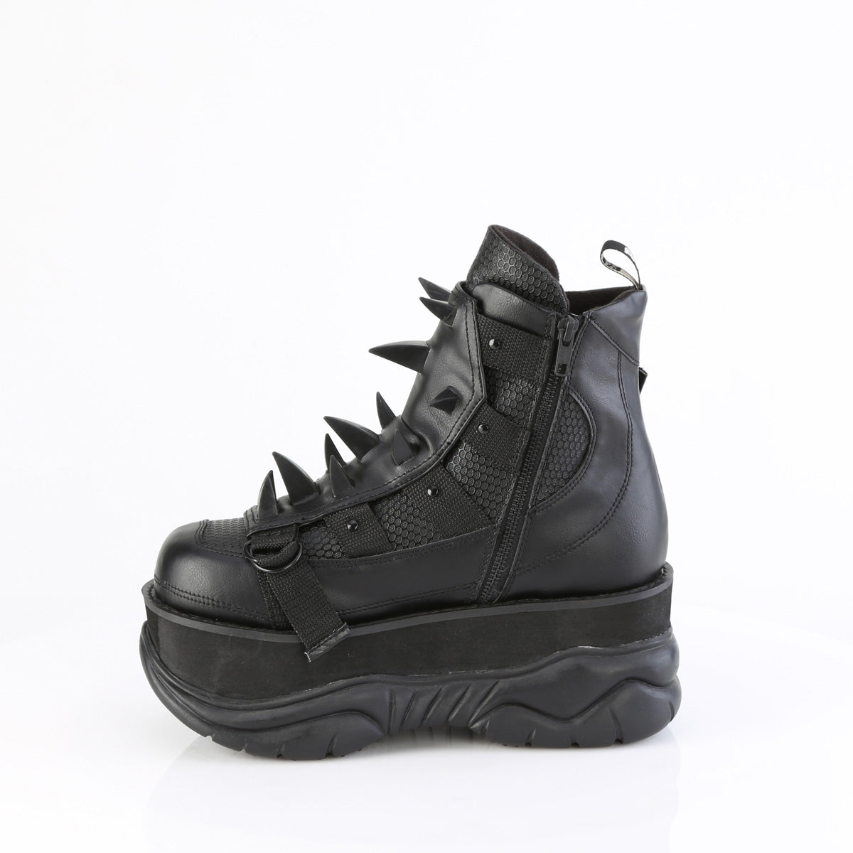 DemoniaCult NEPTUNE-68 Blk Vegan Leather