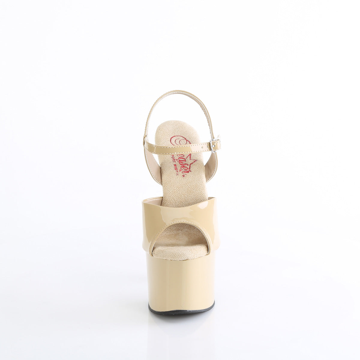 Pleaser PASSION-709 crema de crema/crema