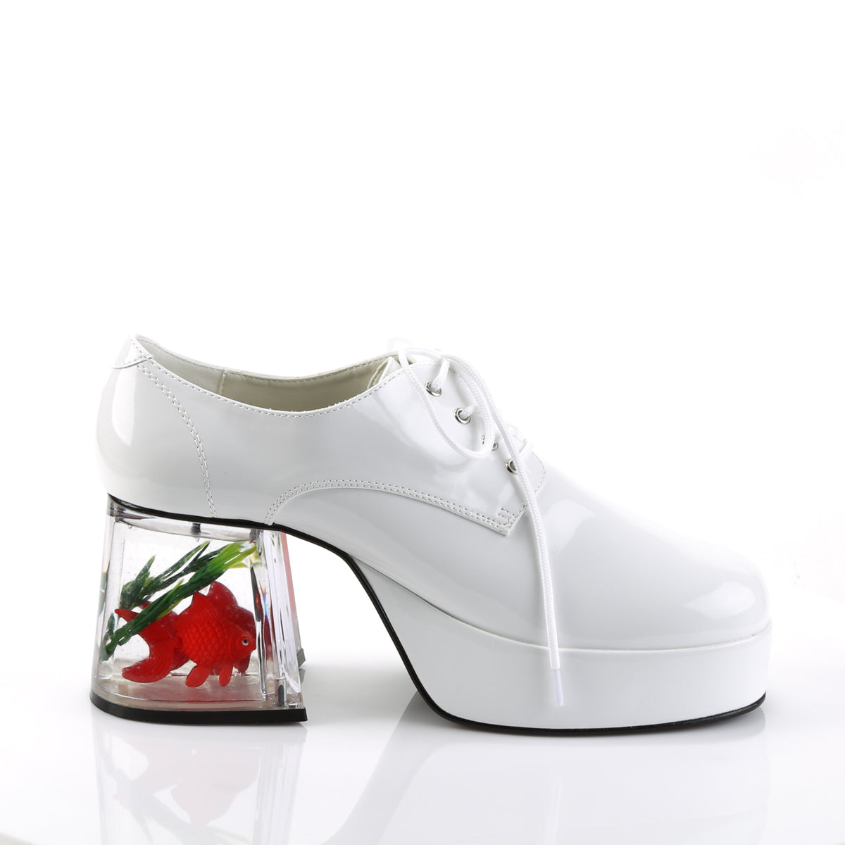 Funtasma Zapato de hombre bajo PIMP-02 WHT PAT