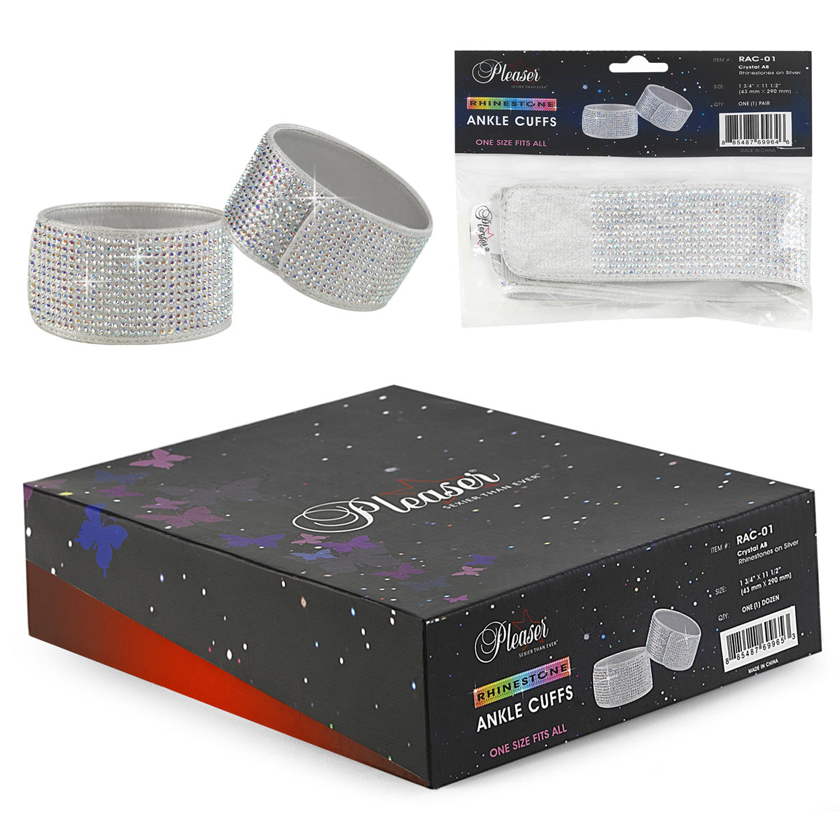 Accessories RAC-01 Silver (with Crystal AB RS)