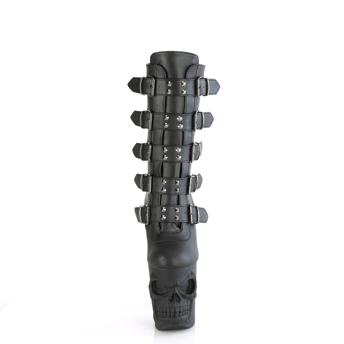 Pleaser Ankle Boots RAPTURE-1052BK Blk Faux Leather/Blk Matte