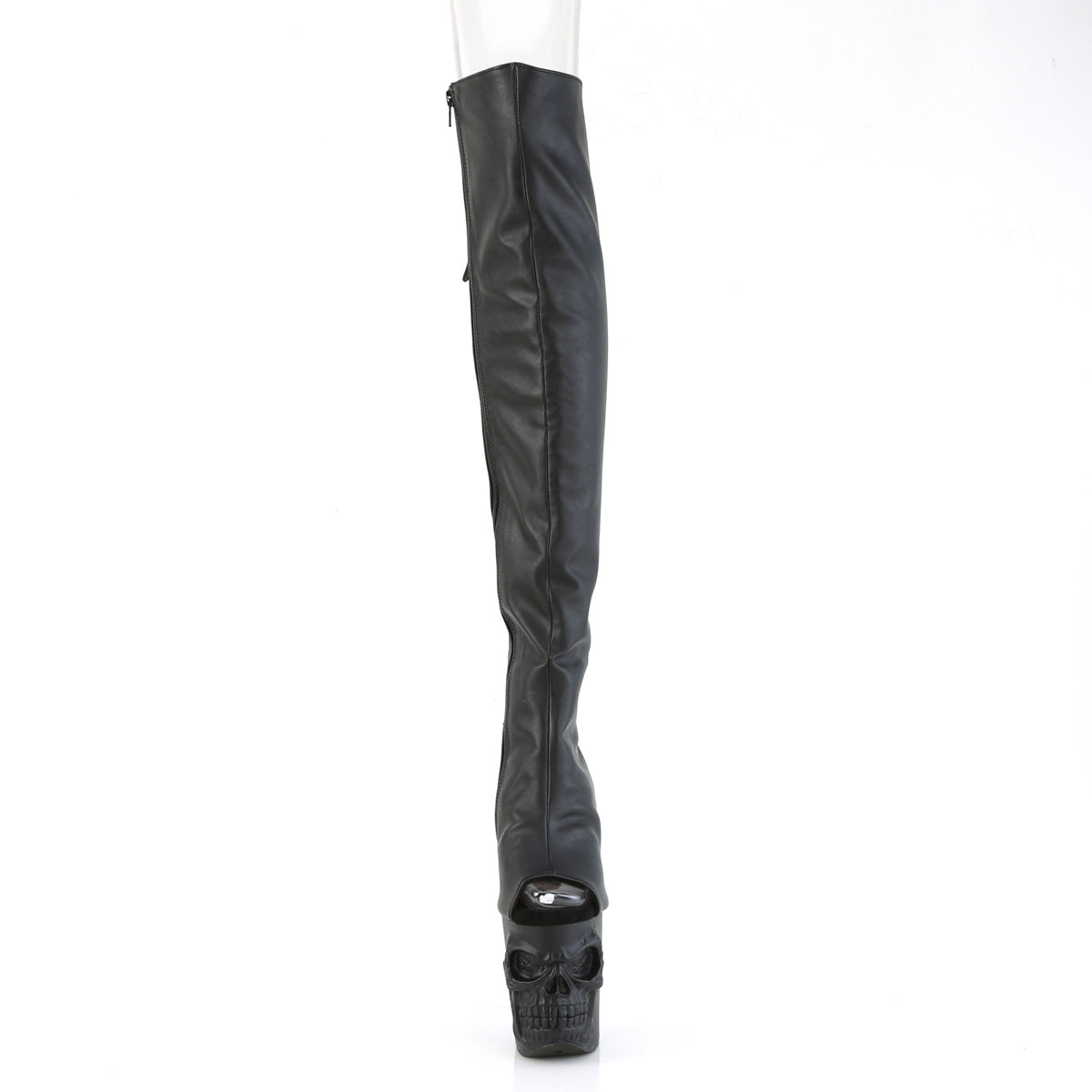 Pleaser Boots RAPTURE-3019 Blk Faux Leather/Blk Matte