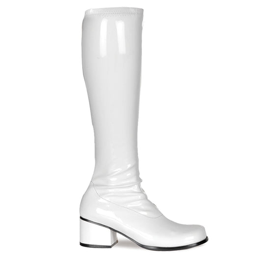 Funtasma Botas de mujer Retro-300 WHT STR PAT