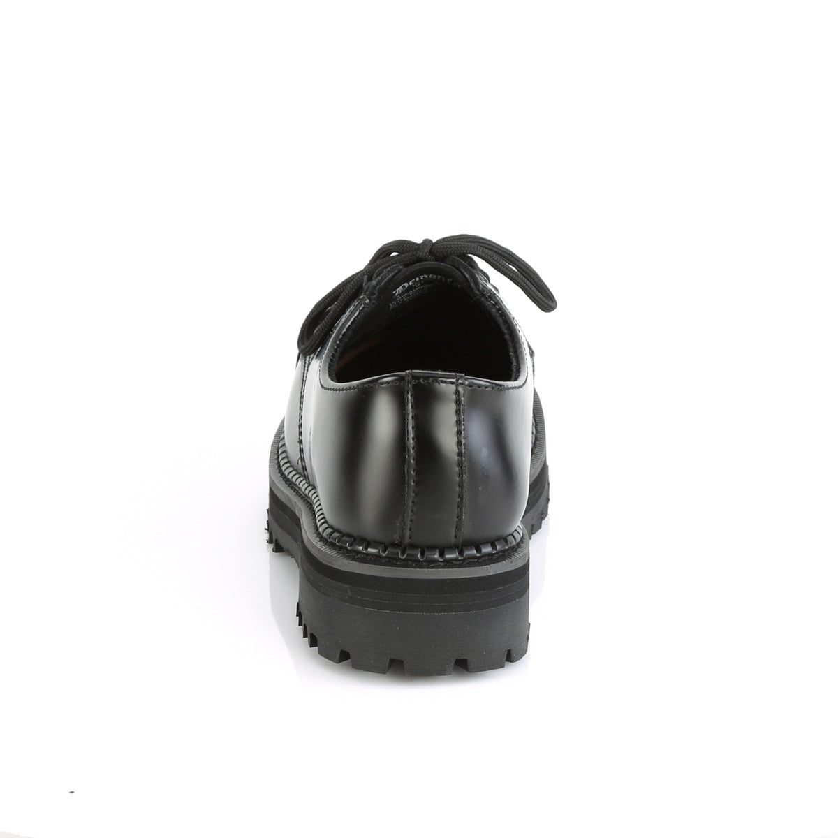 DemoniaCult Mens Boots RIOT-03 Blk Leather