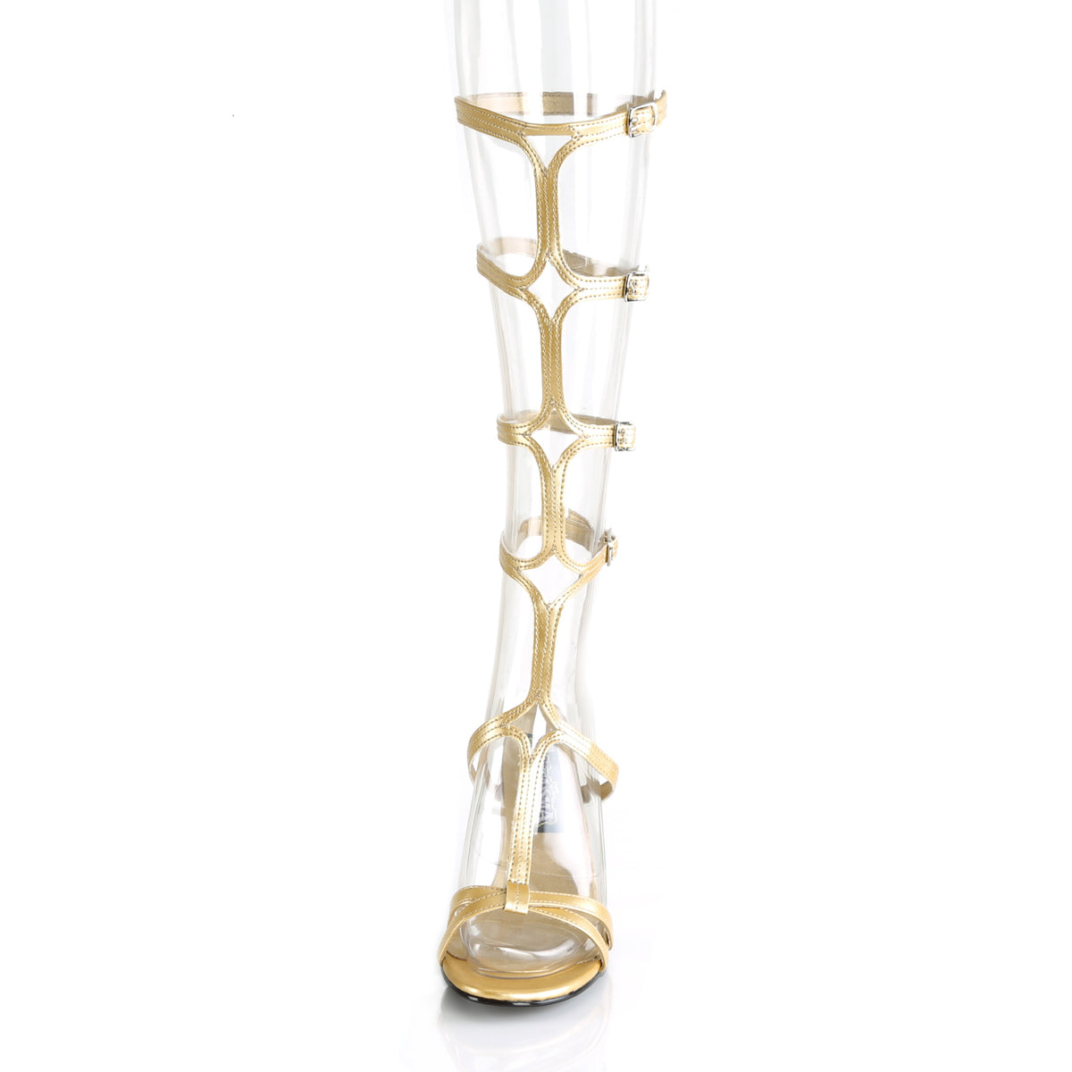 Funtasma Sandalias para mujer Roman-10 PU de oro