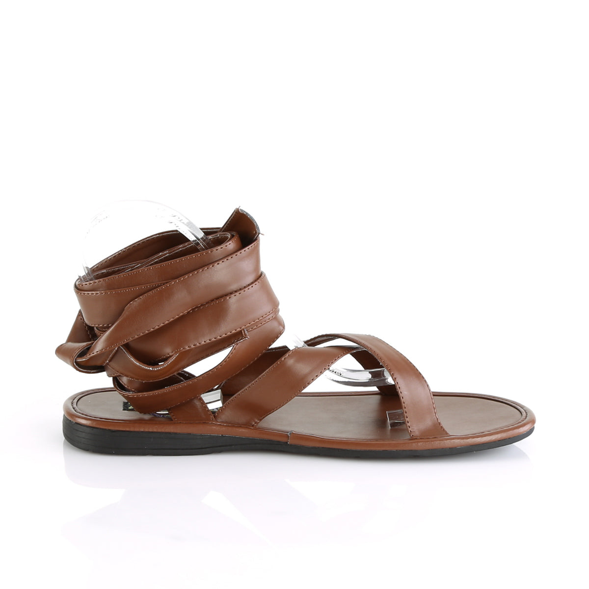 Funtasma Zapato de hombre bajo Roman-12 PU marrón