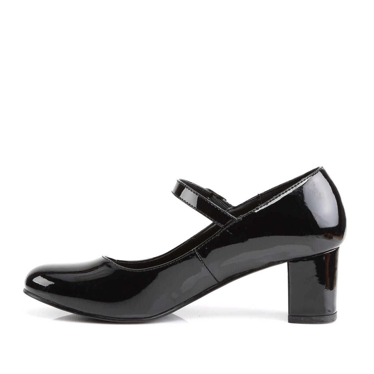Funtasma Bombas para mujer Schoolgirl-50 BLK PAT
