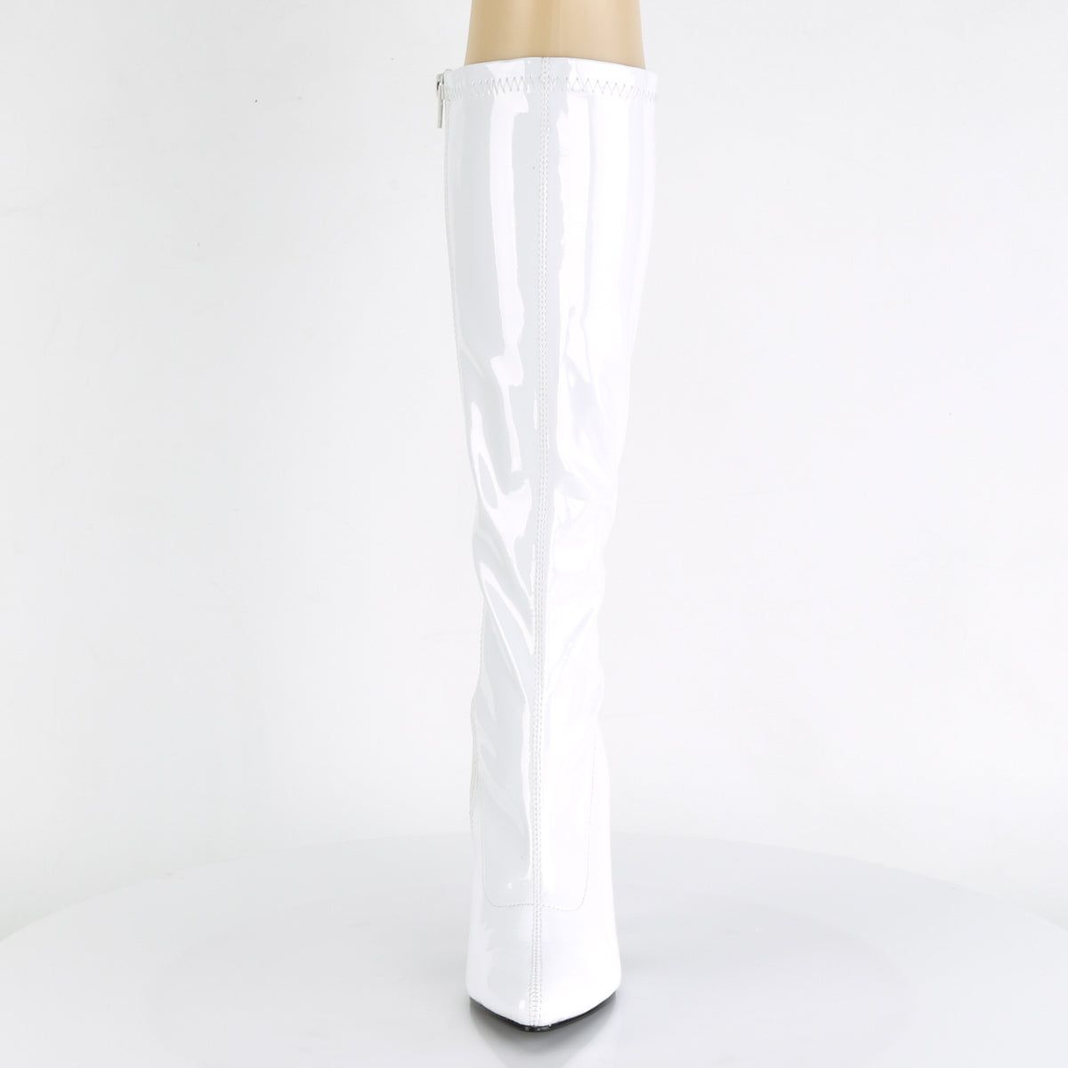Pleaser Botas de mujer SEDUCE-2000 WHT STR PAT