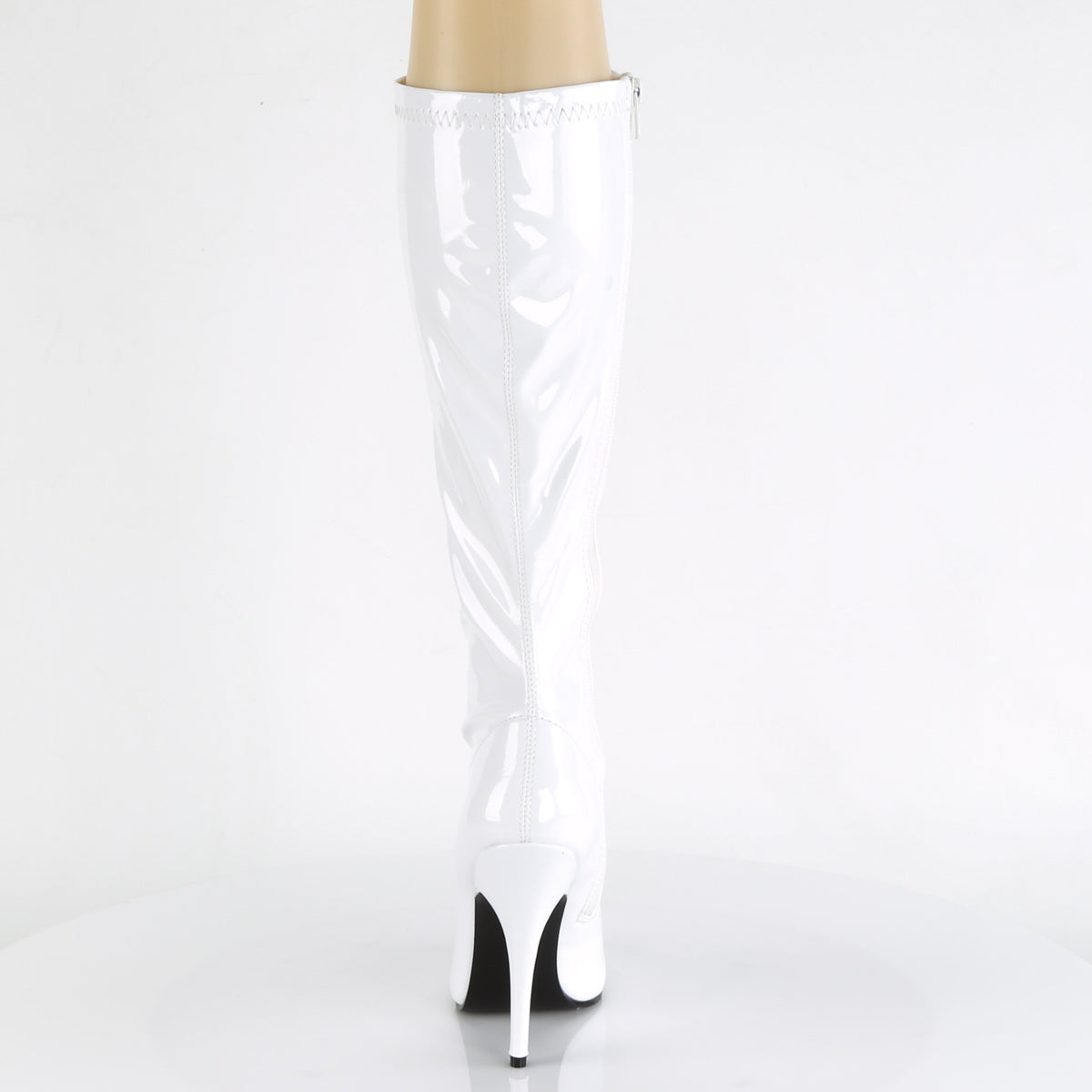 Pleaser Botas de mujer SEDUCE-2000 WHT STR PAT