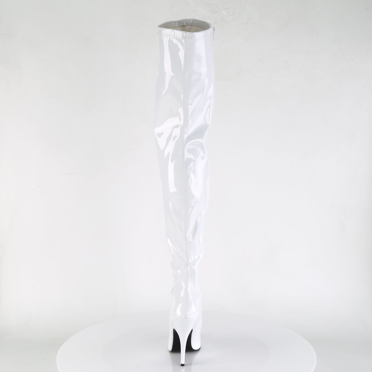 Pleaser Botas de mujer SEDUCE-3000 WHT STR PAT