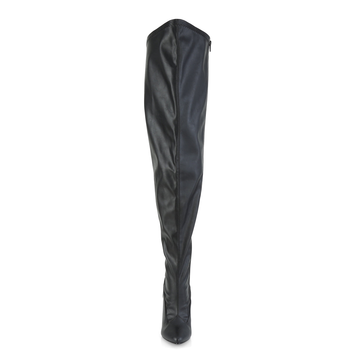 Pleaser Pink Label Botas de mujer SEDUCE-3000WC BLK STR. cuero de imitación