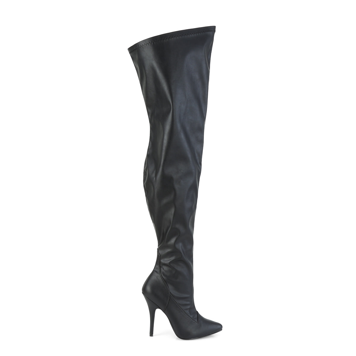 Pleaser Pink Label Botas de mujer SEDUCE-3000WC BLK STR. cuero de imitación