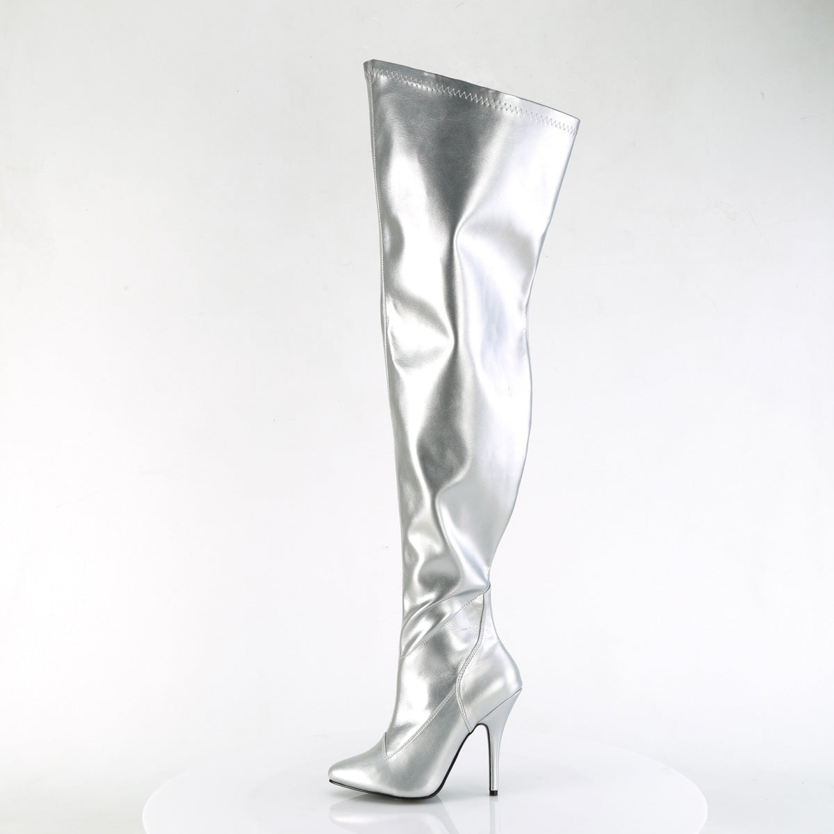 Pleaser SEDUCE-3000WC SLV STR metalic PU