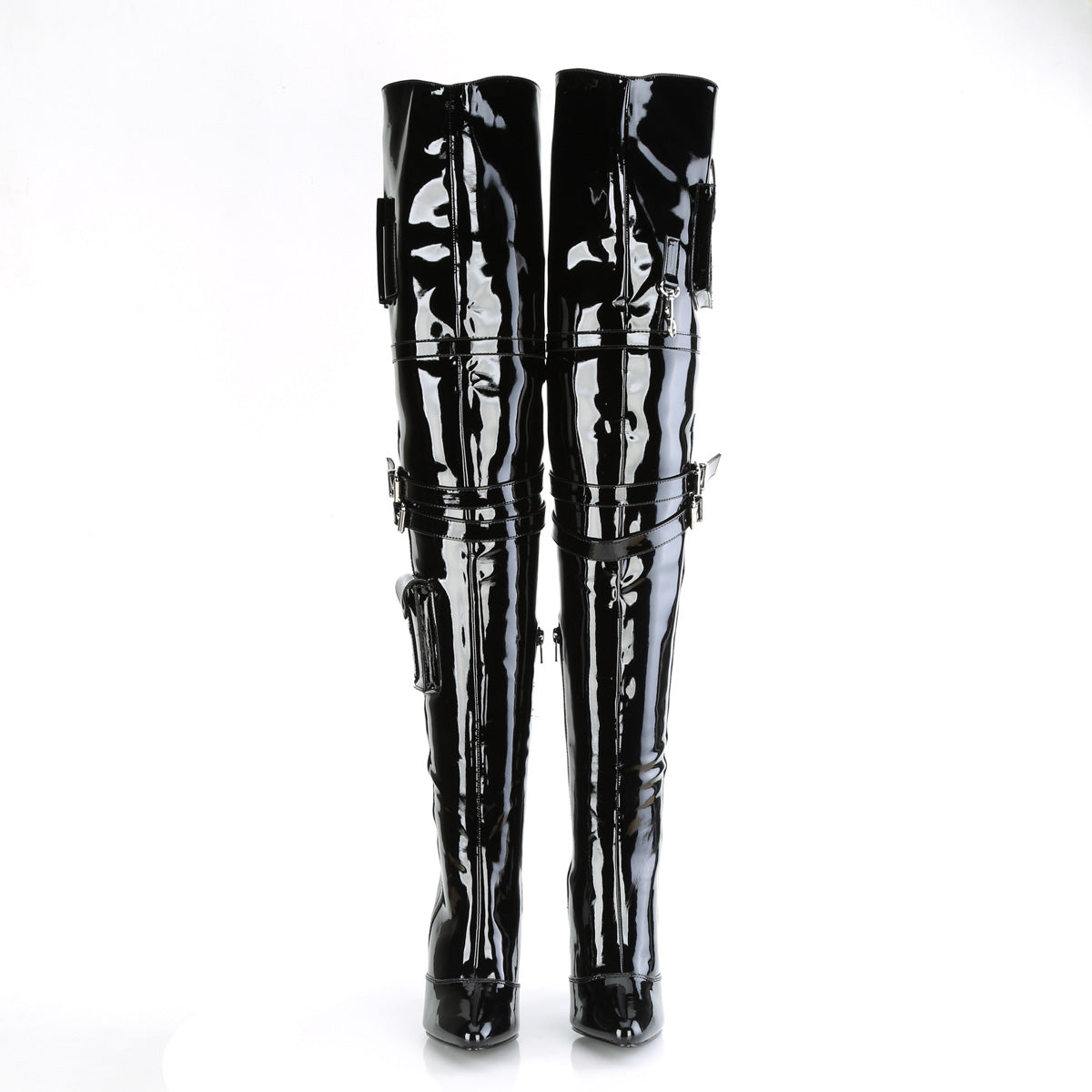 Pleaser Botas SEDUCE-3019 Blk Pat
