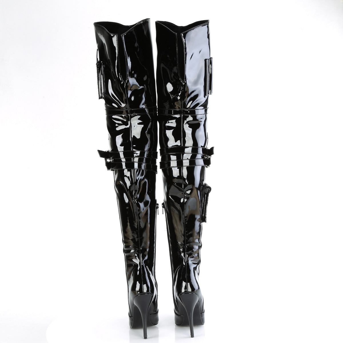 Pleaser Botas SEDUCE-3019 Blk Pat