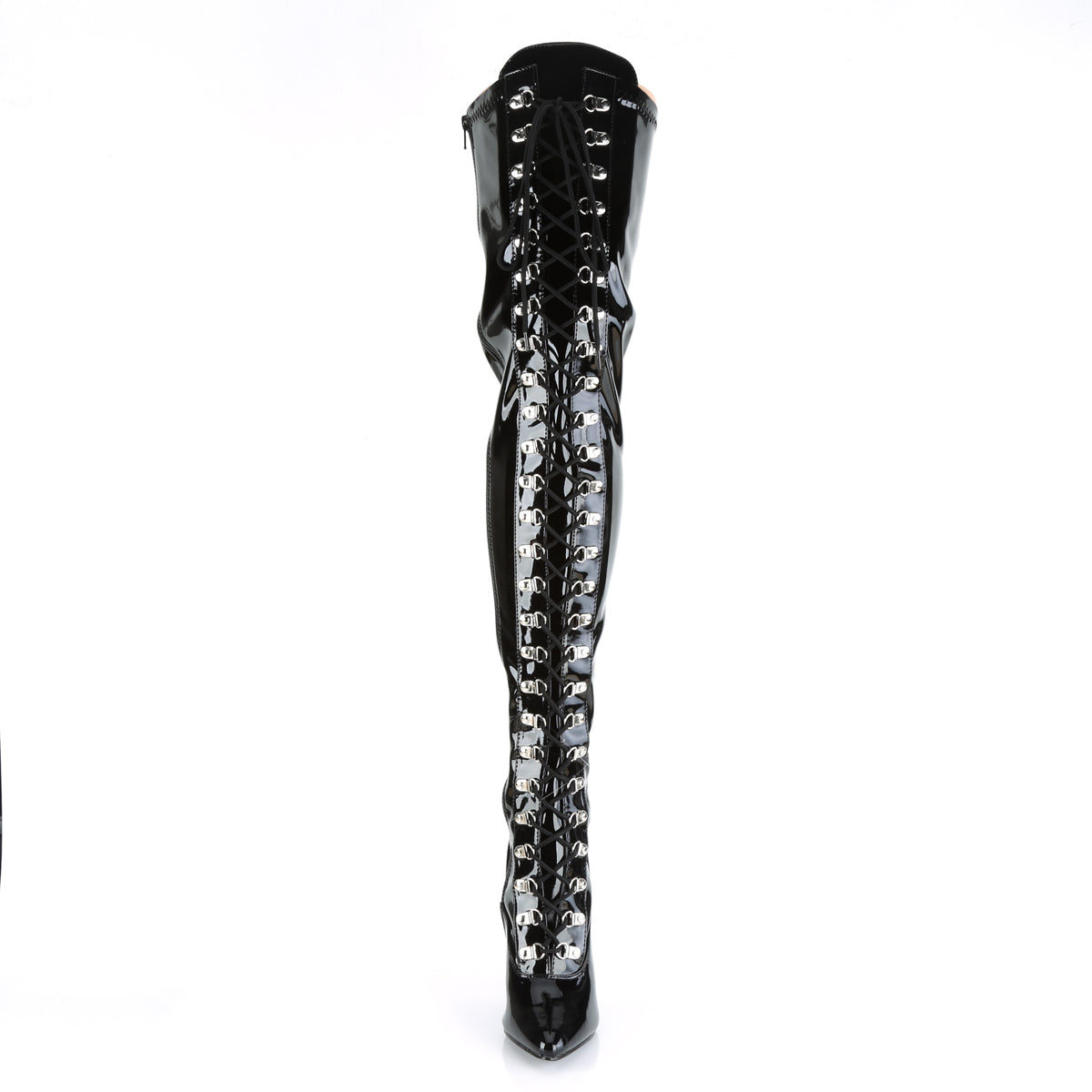 Pleaser Botas de mujer SEDUCE-3024 BLK STR PAT
