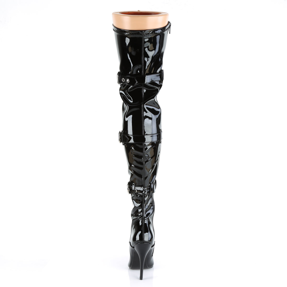 Pleaser Botas de mujer SEDUCE-3028 BLK STR PAT
