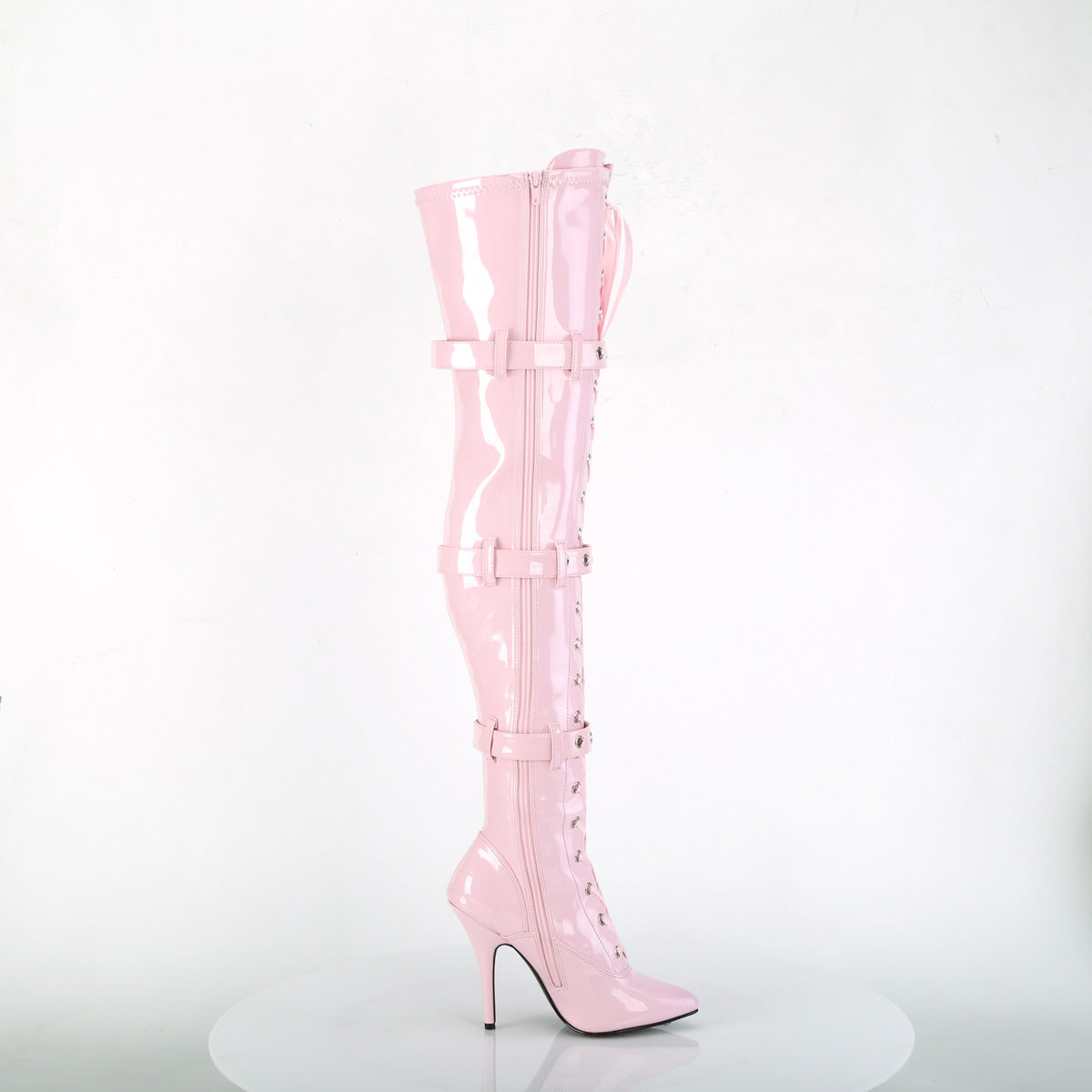 Pleaser Botas de mujer SEDUCE-3028 B. Rosa STR. Palmadita