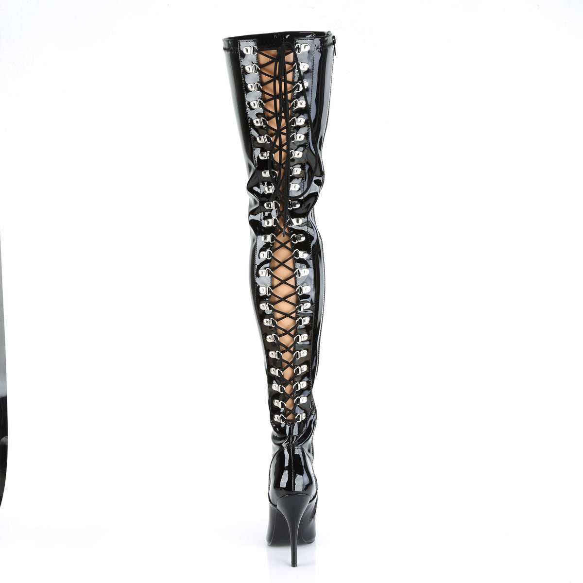 Pleaser Botas de mujer SEDUCE-3063 BLK STR PAT