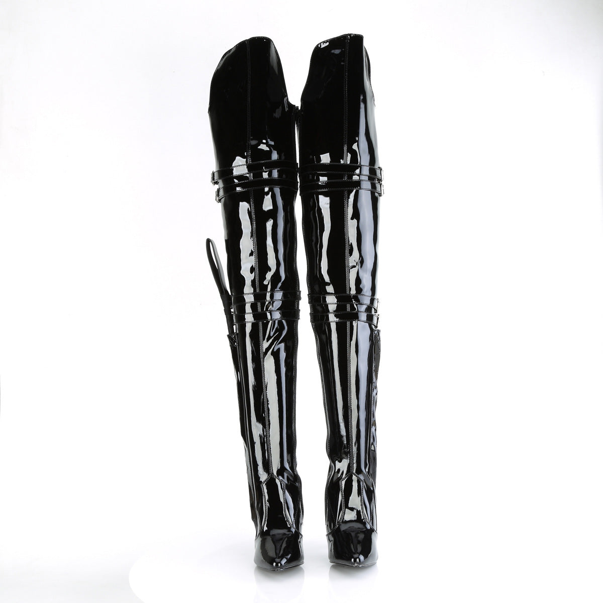 Pleaser Botas SEDUCE-3080 blk str. Palmadita