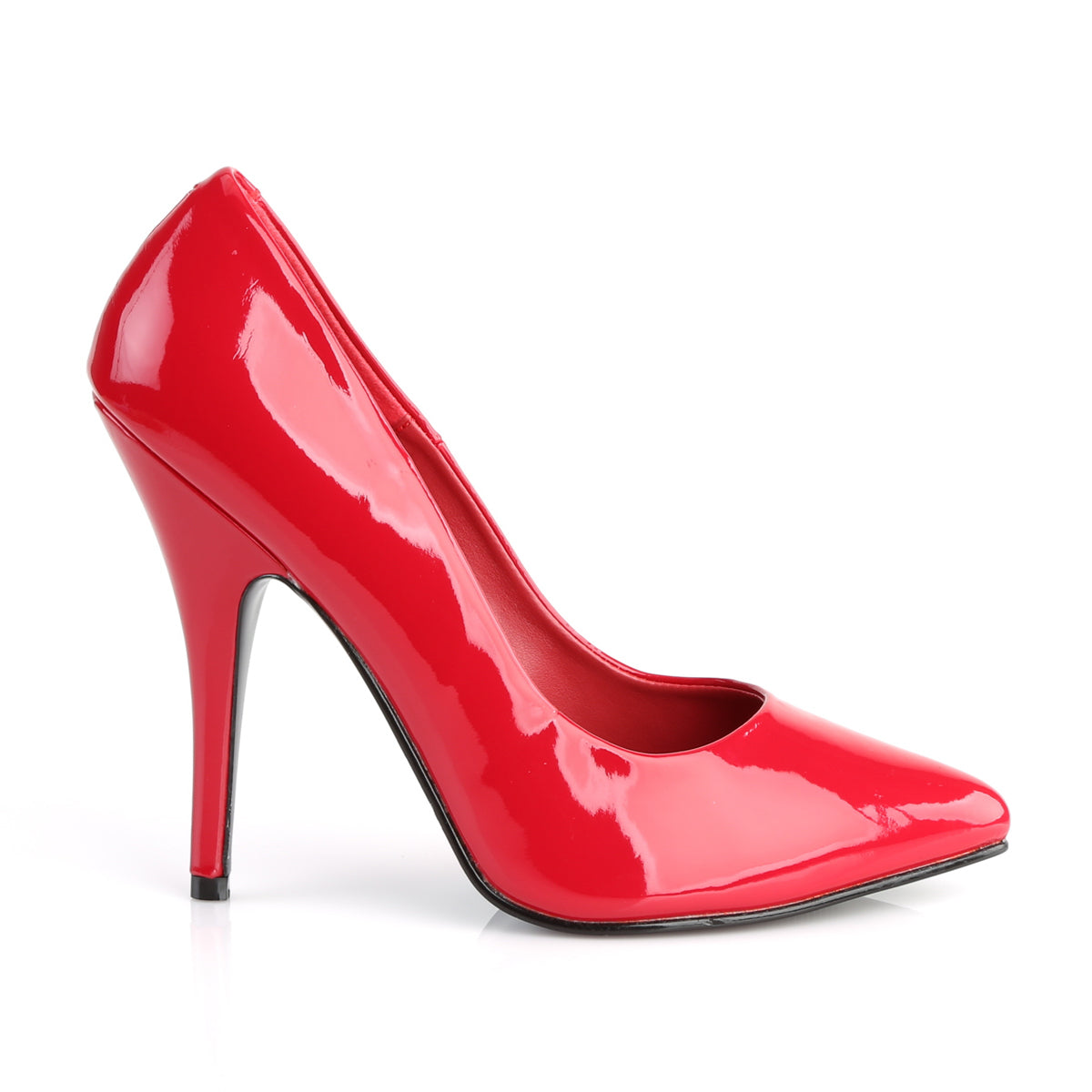Pleaser Bombas para mujer SEDUCE-420 RED PAT