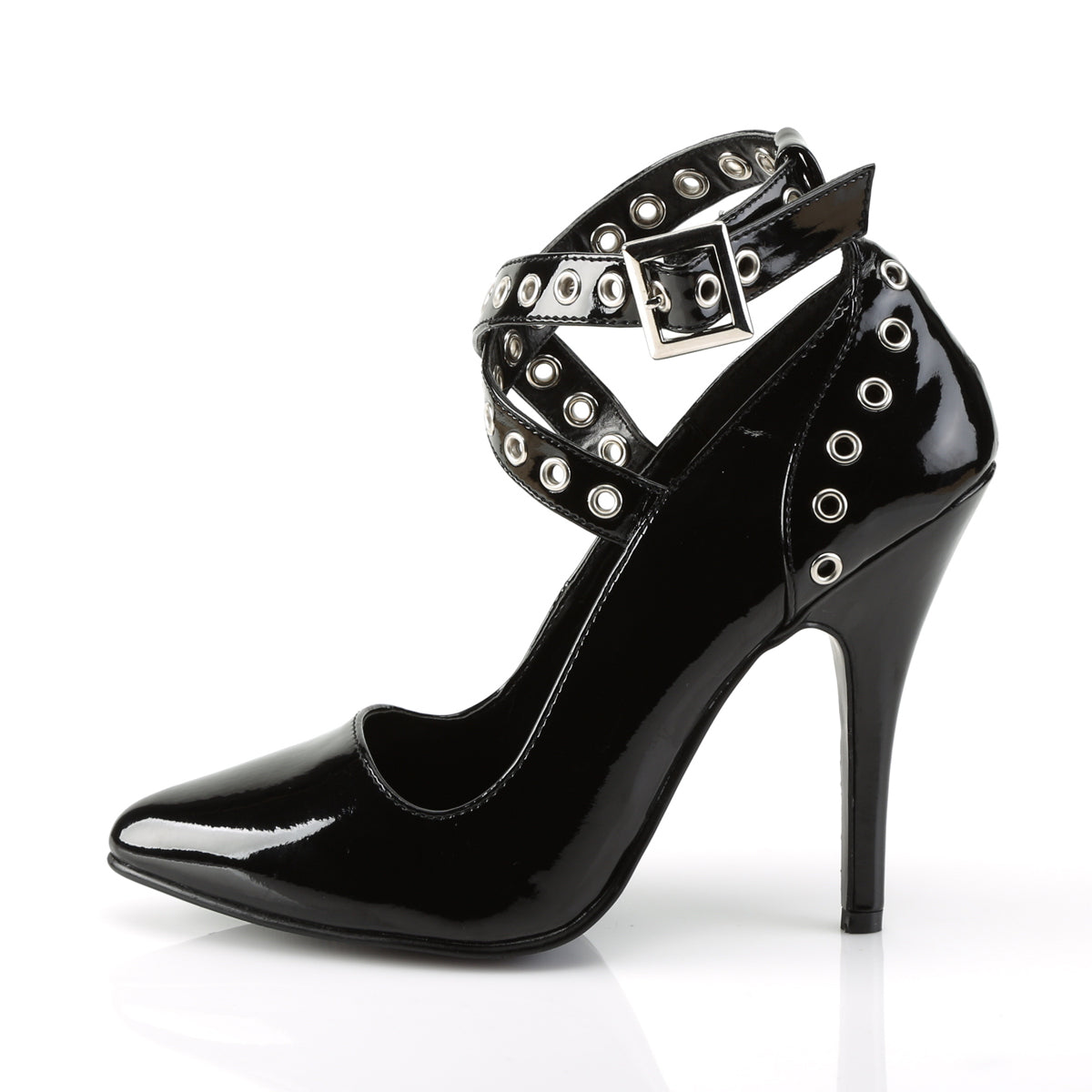 Pleaser Womens Pumps SEDUCE-443 Blk Pat